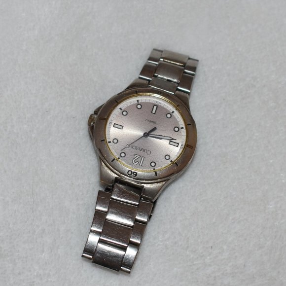 Vintage Timex Carriage Quartz Watch Silver/Silver - Picture 2 of 13